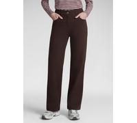 Jerseyhose RABE "Hose", Damen, Gr. 42, Normalgrößen, braun, 79%Baumwolle 11%Polyester 8%Lyocell (TENCEL™) 2%Elasthan, unifarben, gerade, Hosen Jerseyhose (48568104-42) braun