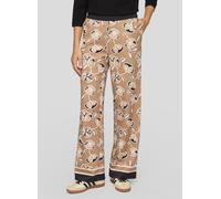 Jerseyhose RABE "Hose", Damen, Gr. 42, Normalgrößen, braun, 95%Polyester 5%Elasthan, straight fit, Hosen Jerseyhose (51901329-42) braun