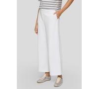 Jerseyhose RABE "Hose", Damen, Gr. 42, Normalgrößen, weiß, Obermaterial: 48% Viskose, 47% Polyester, 5% Elasthan, unifarben, gerade, Hosen Jerseyhose (20572138-42) weiß