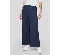 Jerseyhose RABE "Hose", Damen, Gr. 44, Normalgrößen, dunkelblau, 80%Polyester 18%Viskose 2%Elasthan, unifarben, weit, Hosen Jerseyhose (35290507-44) dunkelblau