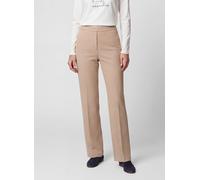 Jerseyhose RABE "Hose", Damen, Gr. 46, Normalgrößen, beige, Obermaterial: 48% Viskose, 47% Polyester, 5% Elasthan, unifarben, gerade, Hosen Jerseyhose (43338357-46) beige