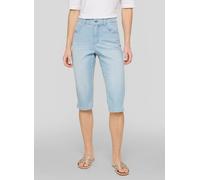 Jerseyhose RABE "Hose", Damen, Gr. 48, Normalgrößen, blau (hellblau), 97%Baumwolle 3%Elasthan, unifarben, gerade, Hosen Jerseyhose (58663749-48) hellblau