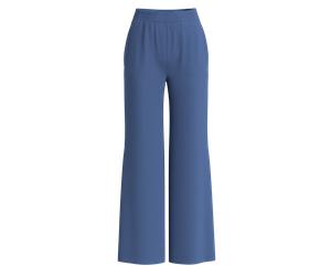 Jerseyhose S.OLIVER, Damen, Gr. 46, N-Gr, blau (dusty blau), Jersey, Obermaterial: 98% Polyester, 2% Elasthan, unifarben, regular fit knöchellang, Hosen Jerseyhose, mit Taschen (81098009-46) dusty bla