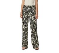 Jerseyhose S.OLIVER, Damen, Gr. 46, N-Gr, schwarz, Jersey, Obermaterial: 98% Polyester, 2% Elasthan, unifarben, regular fit knöchellang, Hosen Jerseyhose, mit Taschen (76966018-46) schwarz