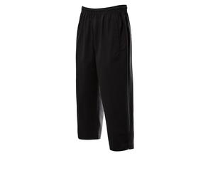 Jerseyhose TRIGEMA "TRIGEMA 3/4 Freizeithose aus Baumwolle", Damen, Gr. S, US-Größen, schwarz, Web, 100% Baumwolle, Basic, Hosen Jerseyhose (75800325-S) schwarz