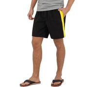 Jerseyhose TRIGEMA "TRIGEMA Bade-/Freizeitshorts", Herren, Gr. XL, US-Größen, schwarz, 100% Polyamid, Hosen Jerseyhose (21454641-XL) schwarz