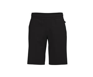 Jerseyhose TRIGEMA "TRIGEMA Bermuda aus Single-Jersey", Damen, Gr. M, Normalgrößen, schwarz, Single Jersey, 100% Baumwolle, Hosen Jerseyhose (398341-M) schwarz