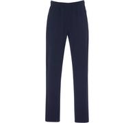 Jerseyhose TRIGEMA "TRIGEMA Fleece Freizeithose", Herren, Gr. L, US-Größen, blau (navy), 100% Polyester, Hosen Jerseyhose (397926-L) navy