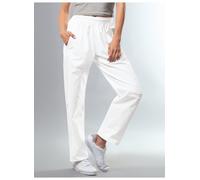 Trigema Damen 515092 Sporthose, Weiß (weiß 001), 58 (Herstellergröße: 4XL)