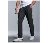 Jerseyhose TRIGEMA "TRIGEMA Freizeithose aus 100% Baumwolle", Herren, Gr. 3XL, Normalgrößen, grau (anthrazit), Web, 100% Baumwolle, Hosen Jerseyhose (58605146-XXXL) anthrazit