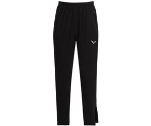 Jerseyhose TRIGEMA "TRIGEMA Freizeithose mit Bein-Reißverschluss", Herren, Gr. XXL, Normalgrößen, schwarz, Web, 74% Nylon, 26% Elastan, Basic, Hosen Jerseyhose (92376154-XXL) schwarz