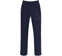 Jerseyhose TRIGEMA "TRIGEMA Freizeithose mit elastischer Kordel", Herren, Gr. XXL, US-Größen, blau (navy), 74% Nylon, 26% Elasthan, Hosen Jerseyhose (41847048-XXL) navy