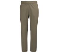 Jerseyhose TRIGEMA "TRIGEMA Hose DELUXE Baumwolle", Damen, Gr. L, Normalgrößen, taupe, Single Jersey, 100% Baumwolle, Hosen Jerseyhose (39308506-L) taupe