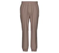 Jerseyhose TRIGEMA "TRIGEMA Jogginghose mit Bündchen", Herren, Gr. XL, US-Größen, taupe, 70% Baumwolle, 30% Polyester, Hosen Jerseyhose (18309559-XL) taupe