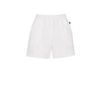 Jerseyhose TRIGEMA "TRIGEMA Shorts aus 100% Baumwolle", Herren, Gr. 3XL, Normalgrößen, weiß, Web, 100% Baumwolle, Hosen Jerseyhose (28911333-XXXL) weiß