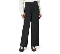 Jerseyhose ZERO "Damen mit weitem Bein 7/8 Länge", Damen, Gr. 42, Normalgrößen, anthrazit melange, Jersey, Obermaterial: 49% Viskose, 3% Elasthan, 48% Polyester. Füllung:, unifarben, figurbetont 7/8-L