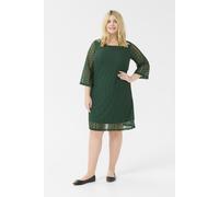 Jerseykleid A-shape dark green EU 46 / UK 18