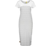Jerseykleid ALIFE & KICKIN "Damen ClariceAK", Damen, Gr. XS, Normalgrößen, weiß, 65% Baumwolle, 35% Polyester, Kleider Jerseykleid (19551132-XS) weiß