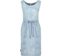 Jerseykleid ALIFE & KICKIN "Damen DojaAK", Damen, Gr. M, Normalgrößen, blau (light denim), 95% Baumwolle, 5% Elasthan, Kleider Jerseykleid (50541344-M) light denim