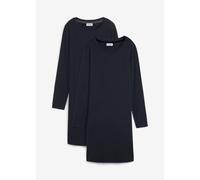 Jerseykleid aus Baumwolle mit Stretch (2er Pack) 36/38 (S)