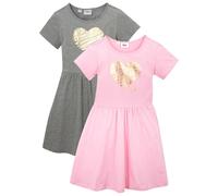 Jerseykleid aus reiner Bio-Baumwolle (2er Pack) 176/182