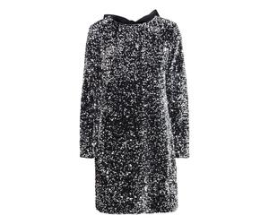 Jerseykleid B.YOUNG "Jerseykleid BYPAILLET", Damen, Gr. S, N-Gr, silber (silber sequin mix), Obermaterial: 100% Polyester PES., Kleider Jerseykleid (44835646-S) silber sequin mix