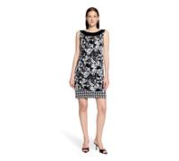 Betty Barclay Jerseykleid Wendekleid Mini ärmellos U-Boot-Ausschnitt Dunkelblau/Weiß Gr. 40
