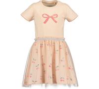 Jerseykleid BLUE SEVEN, Mädchen, Gr. 110, N-Gr, rosa, Jersey, Obermaterial: 95% Baumwolle, 5% Elasthan, Glitzermuster, bedruckt, Basic knieumspielend, Rundhals, Kleider Jerseykleid (45799756-110) rosa