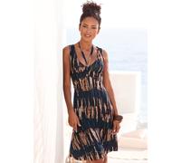 BUFFALO Jerseykleid Damen marine-bedruckt Gr.38