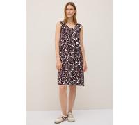 CECIL Damen 1408923 Gemustertes Jersey-Kleid, Mulberry red, L
