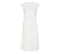Jerseykleid CREAM "Damen Jerseykleid CRMianna", Damen, Gr. L, N-Gr, weiß (snow weiß), Obermaterial: 95% Polyester PES. 5% Elasthan EL., Kleider Jerseykleid (11252637-L) snow weiß