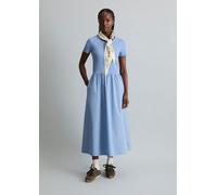 Jerseykleid flared blau XXL
