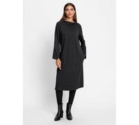 Jerseykleid HEINE "Jersey-Kleid", Damen, Gr. 34, Normalgrößen, schwarz, 70% Viskose, 25% Polyamid, 5% Elasthan, unifarben, kurz, Kleider Jerseykleid (10555839-34) schwarz