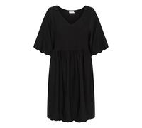 Jerseykleid KAFFE "Damen Jerseykleid KAnani", Damen, Gr. XL, N-Gr, schwarz (schwarz deep), Obermaterial: 95% Polyester Pol. recyc.. 5% Elasthan EL., Kleider Jerseykleid (20236429-XL) schwarz deep