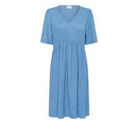Jerseykleid KAFFE "Jerseykleid KAmolly", Damen, Gr. 40, N-Gr, blau (ebb and flow), Obermaterial: 98% Polyester PES. 2% Elasthan EL., Kleider Jerseykleid (79901935-40) ebb and flow
