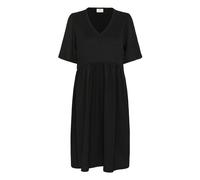 Jerseykleid KAFFE "Jerseykleid KAmolly", Damen, Gr. 40, N-Gr, schwarz (schwarz deep), Obermaterial: 98% Polyester PES. 2% Elasthan EL., Kleider Jerseykleid (77686829-40) schwarz deep