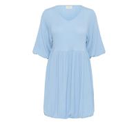 Jerseykleid KAFFE "Jerseykleid KAnani", Damen, Gr. XXL, N-Gr, blau (soft chambray), Obermaterial: 95% Polyester Pol. recyc.. 5% Elasthan EL., Kleider Jerseykleid (33048508-XXL) soft chambray