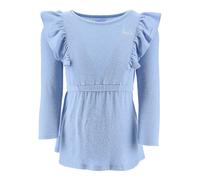 Jerseykleid LEVI'S KIDS, Jungen, Gr. 9M74, N-Gr, blau (brunnera blau), Jersey, Obermaterial: 78% Baumwolle, 18% Polyester, 4% Elasthan, Rundhals, Kleider Jerseykleid, mit passendem Slip im Set, for Gi