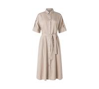 Jerseykleid MAERZ MUENCHEN "Maerz Muenchen 825800 Kurzarmkleid Damen Bekleidung", Damen, Gr. 46, EURO-Größen, beige, 94% Lyocell, 6% Leinen, Kleider Jerseykleid (55628142-46) beige