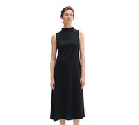 Jerseykleid MARC O'POLO "aus fließendem Soft-Touch-Jersey", Damen, Gr. L, Normalgrößen, deep night blau, Obermaterial: 68% Viskose, 32% Polyester, unifarben, slim fit wadenlang, Kleider Jerseykleid (4