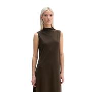 Jerseykleid MARC O'POLO "aus fließendem Soft-Touch-Jersey", Damen, Gr. S, Normalgrößen, burnt coffee, Obermaterial: 68% Viskose, 32% Polyester, unifarben, slim fit wadenlang, Kleider Jerseykleid (2766
