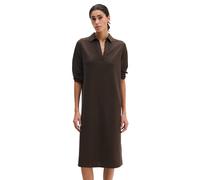 Jerseykleid MARC O'POLO "aus fließendem Soft-Touch-Jersey", Damen, Gr. XL, Normalgrößen, burnt coffee, Obermaterial: 68% Viskose, 32% Polyester, unifarben, slim fit lang, Kleider Jerseykleid (28681333