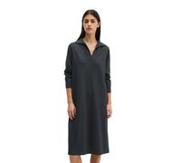 Jerseykleid MARC O'POLO "aus fließendem Soft-Touch-Jersey", Damen, Gr. XS, Normalgrößen, deep night blau, Obermaterial: 68% Viskose, 32% Polyester, unifarben, slim fit lang, Kleider Jerseykleid (41177