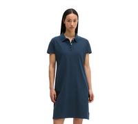 Jerseykleid MARC O'POLO "aus Piqué-Jersey", Damen, Gr. XL, Normalgrößen, deep night blau, Obermaterial: 96% Baumwolle, 4% Elasthan, unifarben, regular fit knielang, Kleider Jerseykleid (77568707-XL) d