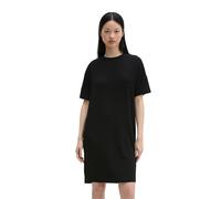 Jerseykleid MARC O'POLO "aus TENCEL™ Modal", Damen, Gr. XL, Normalgrößen, schwarz, Obermaterial: 100% Baumwolle, unifarben, oversize knielang, normaler Saum, Kleider Jerseykleid (34764544-XL) schwarz