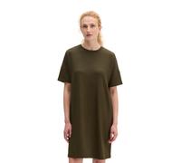 Jerseykleid MARC O'POLO "aus TENCEL™ Modal", Damen, Gr. XXL, Normalgrößen, grün (mossy earth), Obermaterial: 100% Baumwolle, unifarben, oversize knielang, normaler Saum, Kleider Jerseykleid (23242104-