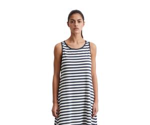 Jerseykleid MARC O'POLO, Damen, Gr. L, N-Gr, bunt (multi), Jersey, Obermaterial: 48% Modal, 47% Baumwolle, 5% Elasthan, geringelt, ca. Mitte Wade, Rundhals, Kleider Jerseykleid (16743546-L) multi