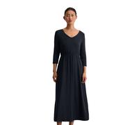 Jerseykleid MARC O'POLO "mit TENCEL™ Lyocell", Damen, Gr. S, Normalgrößen, blau (deep night blau), Obermaterial: 66% Lyocell, 32% Baumwolle, 2% Elasthan; Futter: 100% Nicht verfügbar, unifarben, regul