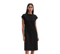 Jerseykleid MARC O'POLO "mit TENCEL™ Modal", Damen, Gr. M, Normalgrößen, schwarz, Obermaterial: 48% Modal, 48% Baumwolle, 4% Elasthan, unifarben, regular fit ca. Mitte Knie, Kleider Jerseykleid (10246