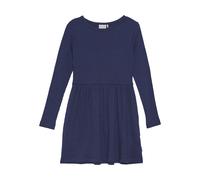 Jerseykleid MINYMO "Jerseykleid MIDress", Mädchen, Gr. 104, N-Gr, blau (schwarz navy), Obermaterial: 48% Baumwolle CO. 48% Modal CMD. 4% Elasthan EL., Kleider Jerseykleid (79707117-104) schwarz navy